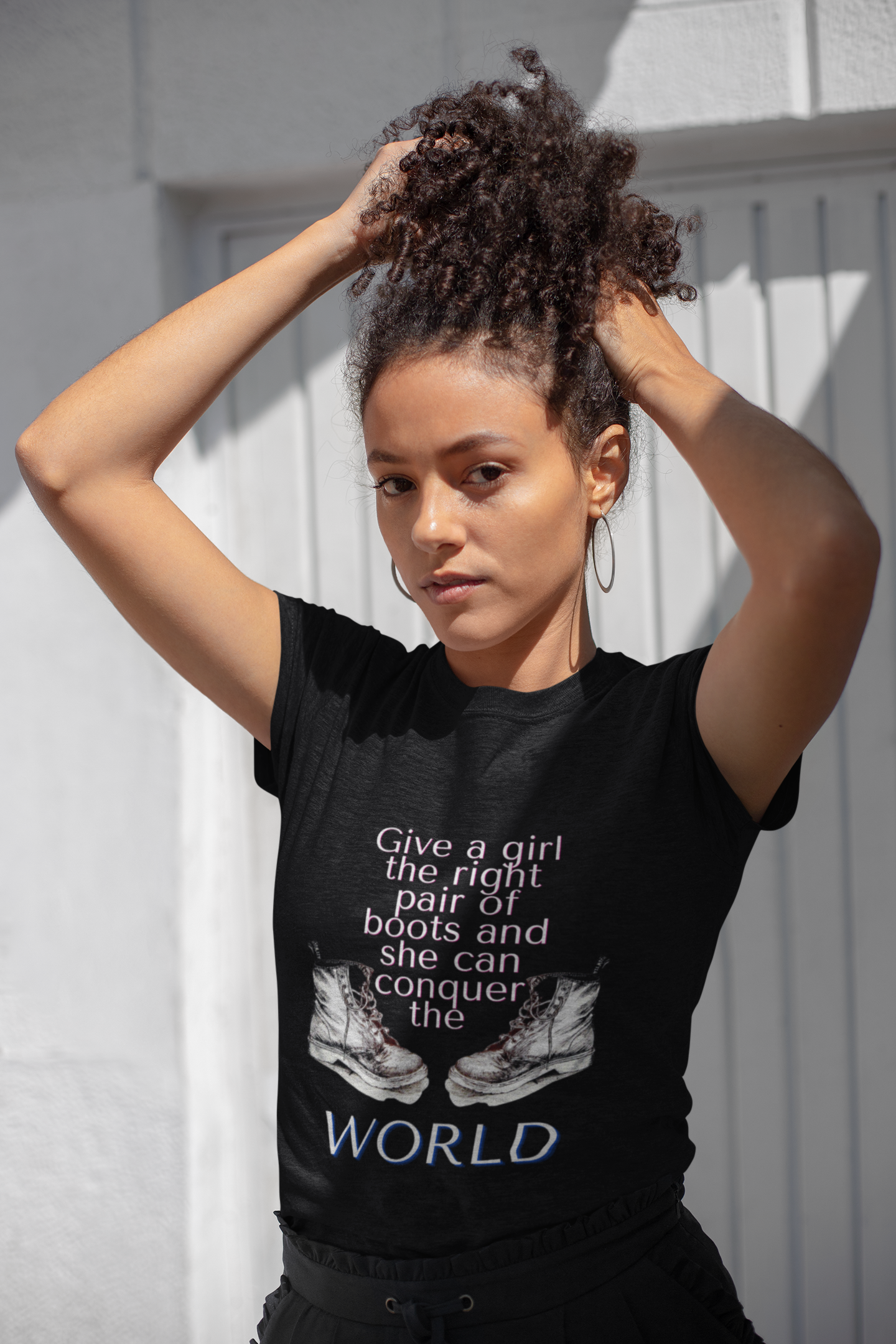 Dr Marten's Inspired 'Conquer the World' T-Shirt
