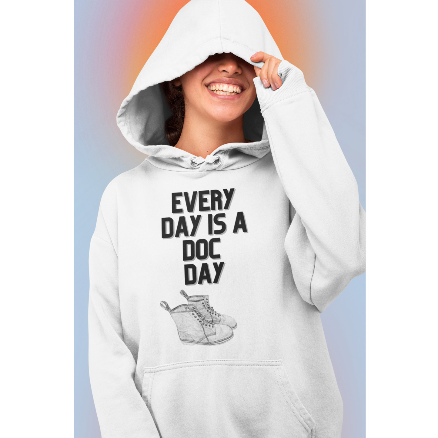 Dr Marten's Inspired 'Doc Day' Hoodie