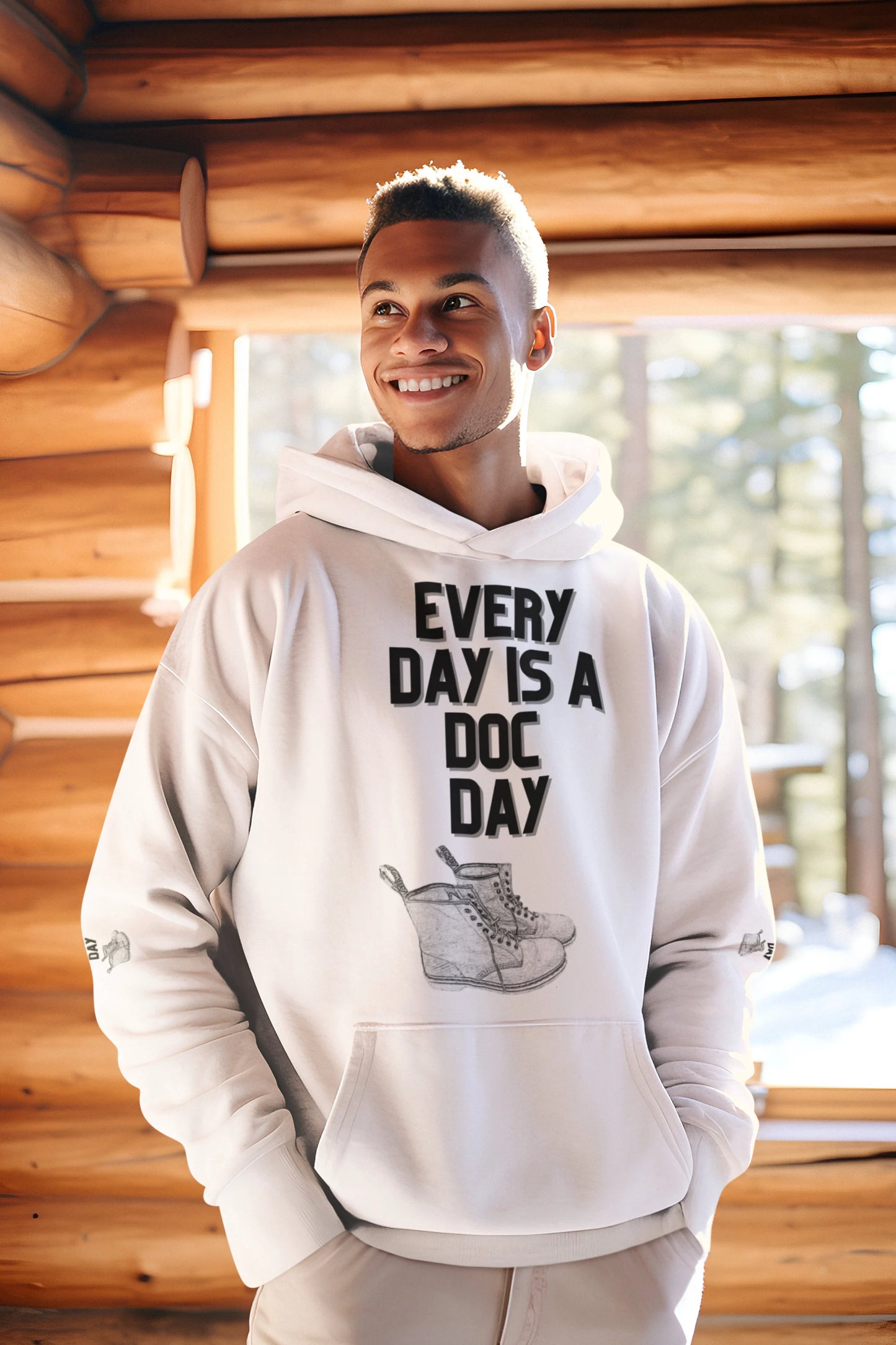 Dr Marten's Inspired 'Doc Day' Hoodie