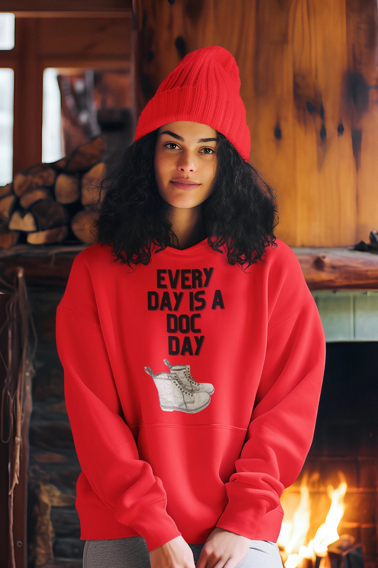 Dr Marten's Inspired 'Doc Day' Hoodie