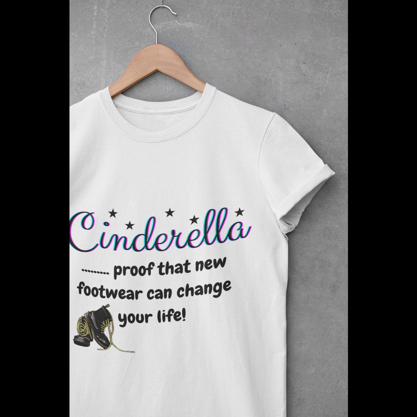 Dr Marten's Inspired 'Cinderella' T-Shirt