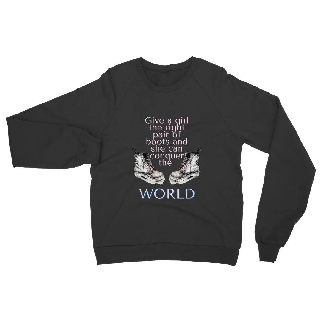 Dr Marten's Inspired 'Conquer the World' Sweatshirt